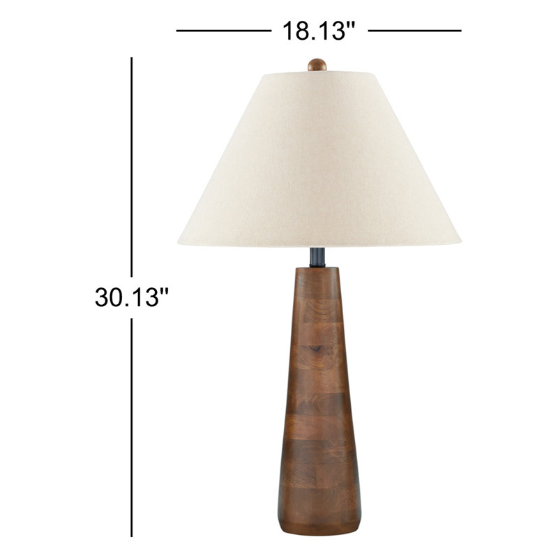 Kathren Wood Table Lamp