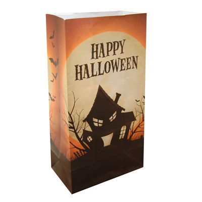 Sacs en papier Haunted House Luminaria