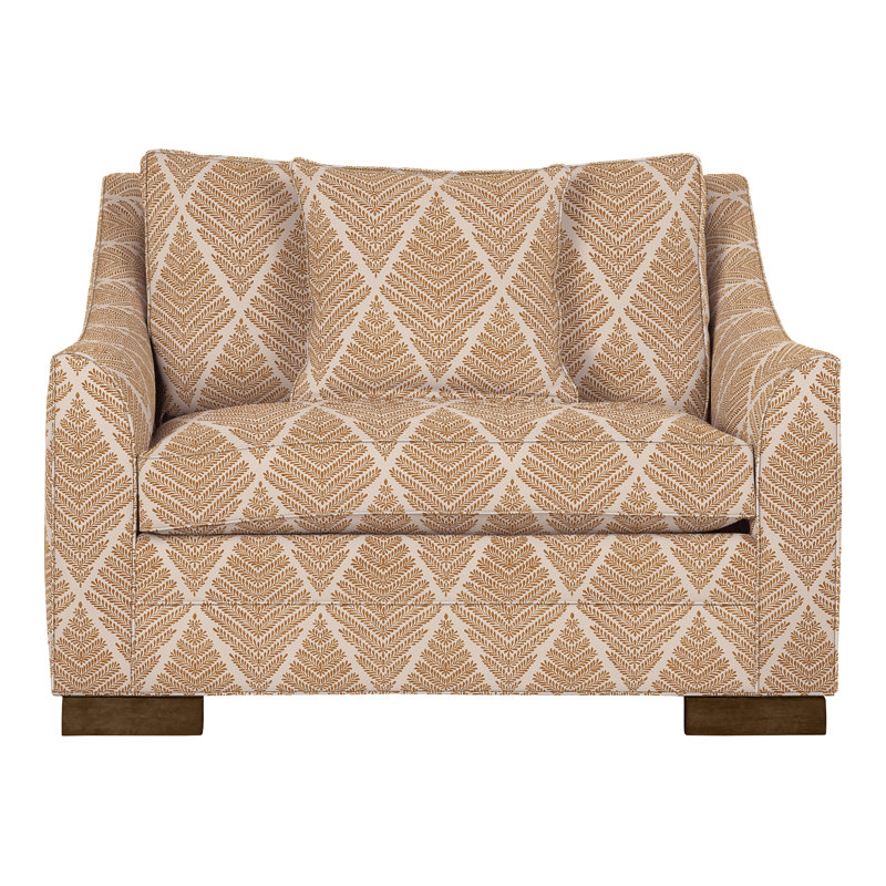 Chaise et demi 50,5 po Nicholas, Perigold Emmeline doré, La Havane