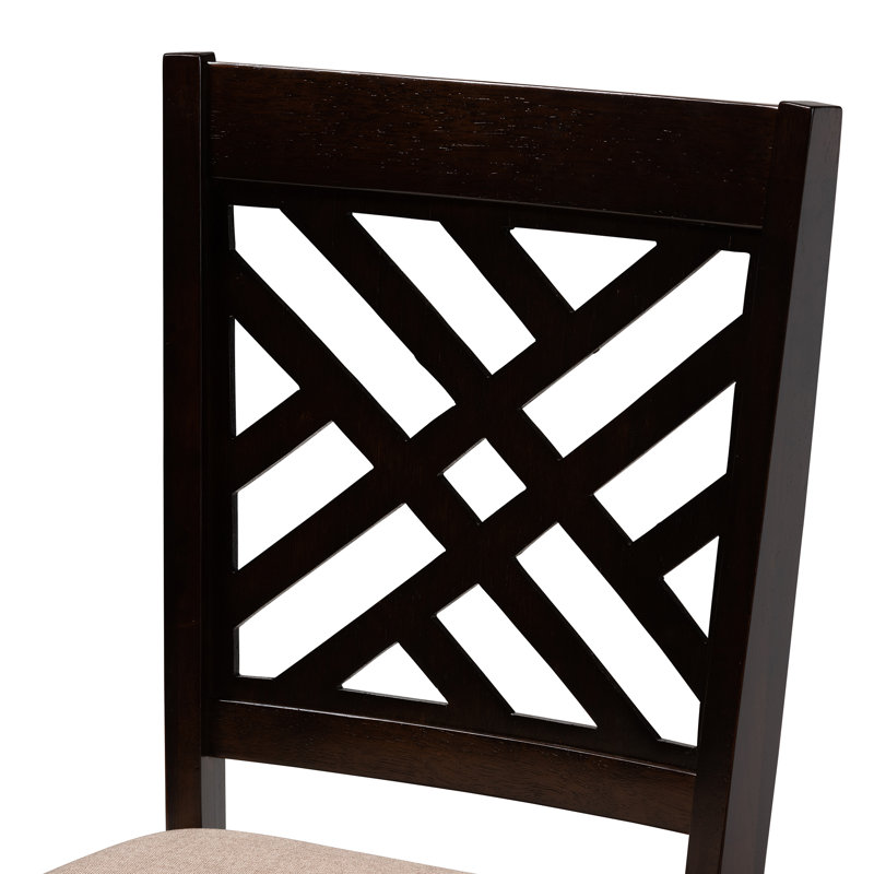 Chaise d'appoint rembourrée Fraserburgh, Sable