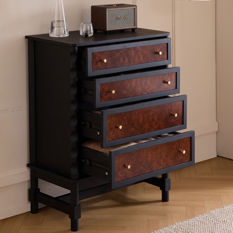 Commode d'appoint de style rétro français