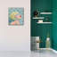  Reproduction d'art mural sur toile 26 po x 30 po «Syn synchronized Swimmer 1» par Grace Popp