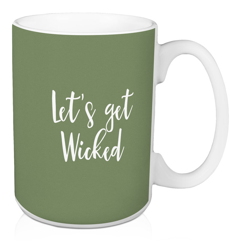 Tasse à café let is Novick, Vert