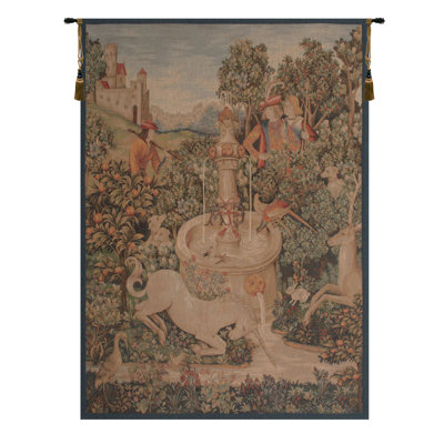 Zahara Loom Woven Cotton Blend Wall Hanging