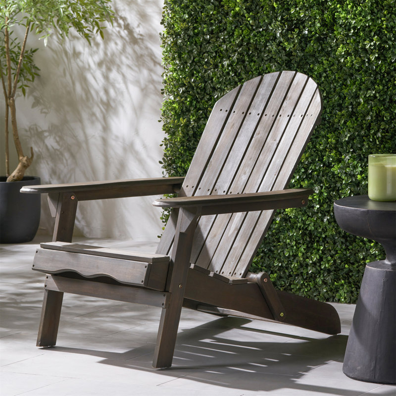 Chaise Adirondack Malibu (sans la table), Gris