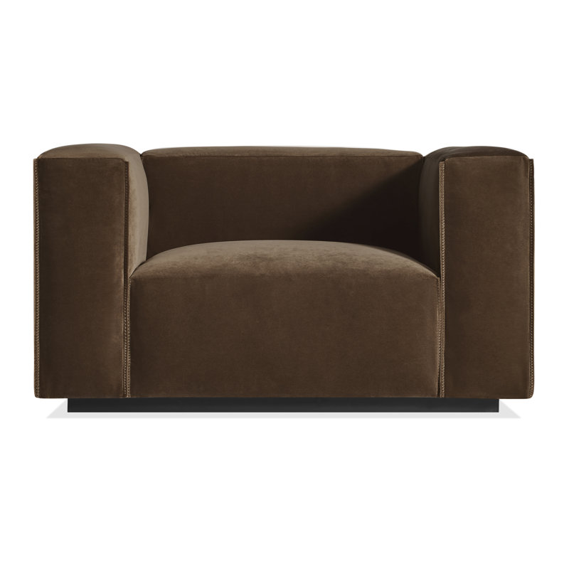 Fauteuil club Cleon, Maharam Mode en 100% polyester clavicule