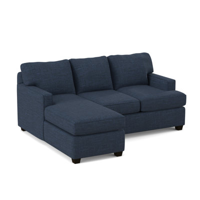 80.5" Wide Reversible Modular Sofa & Chaise with Ottoman