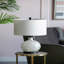 Lampe de table en verre