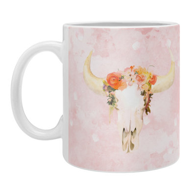 Grande tasse à café kangarui romantique boho buffalo