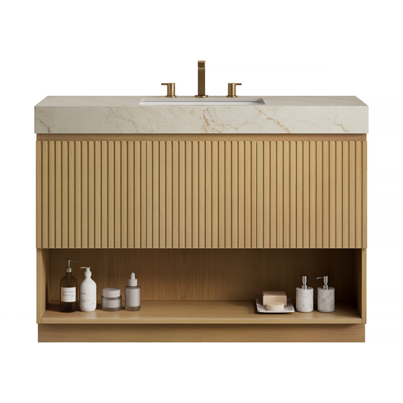 Meuble-lavabo moderne (doit inclure le meuble-lavabo et le lavabo) 30 po, 47.64