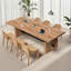 Modern Rectangular Solid Wood Dining Table-121058630