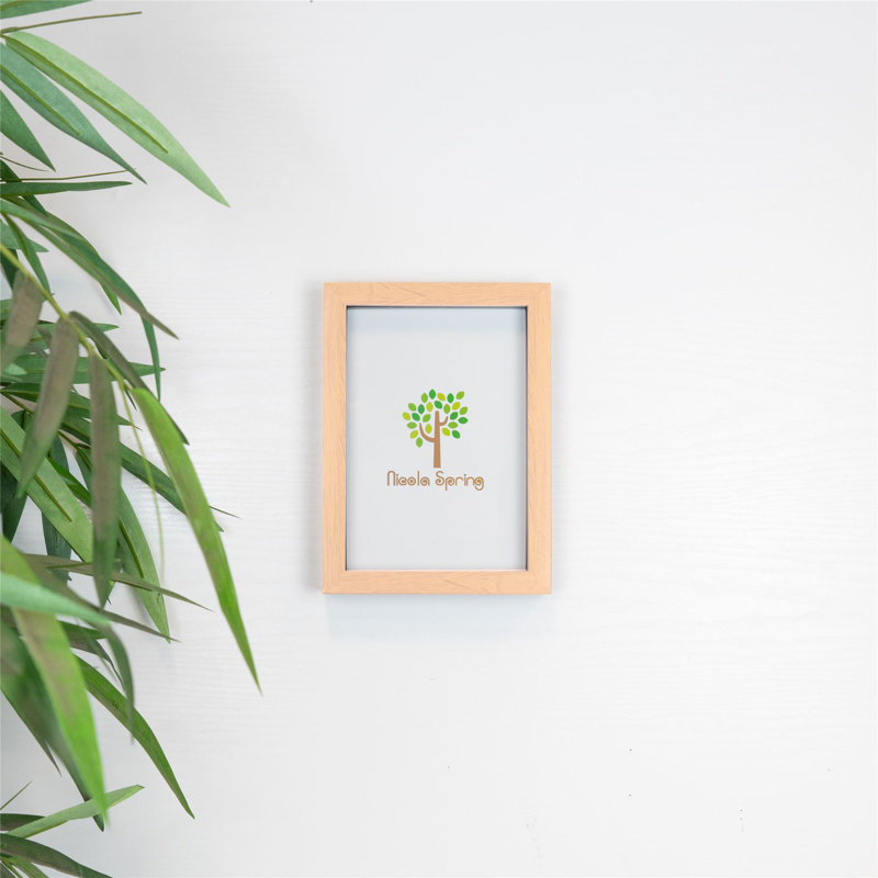 Nicola Spring - 3D Box Photo Frames, Beige, 23.5cm H x 17.1cm W x 3.5cm D