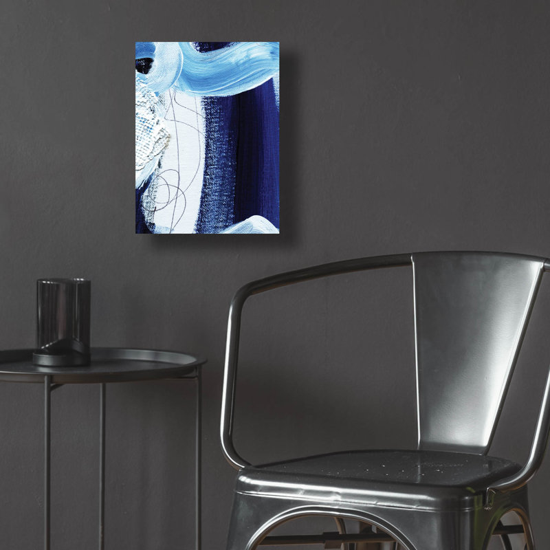  Art mural en verre «That Was Real Close» par Kamdon Kreations, 12 po x 16 po