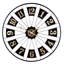 Azula Metal Wall Clock