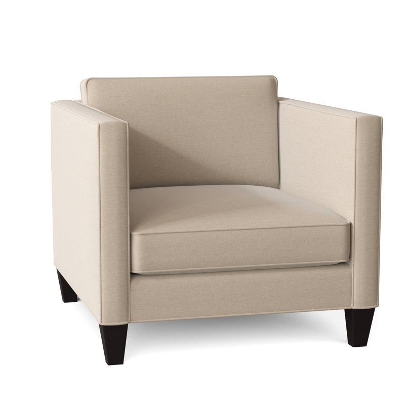 Pudalov 37" Wide Armchair, Crafty Linen