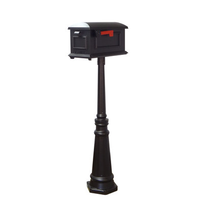 Aluminum Post Mounted Mailbox