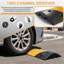 2 pièces 22 000 lb Capacité de charge de 39 po X 14,4 po X 2,36 po  Caoutchouc Speed Bump