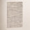 Owen White Black Hand-Woven Striped Jute Rug