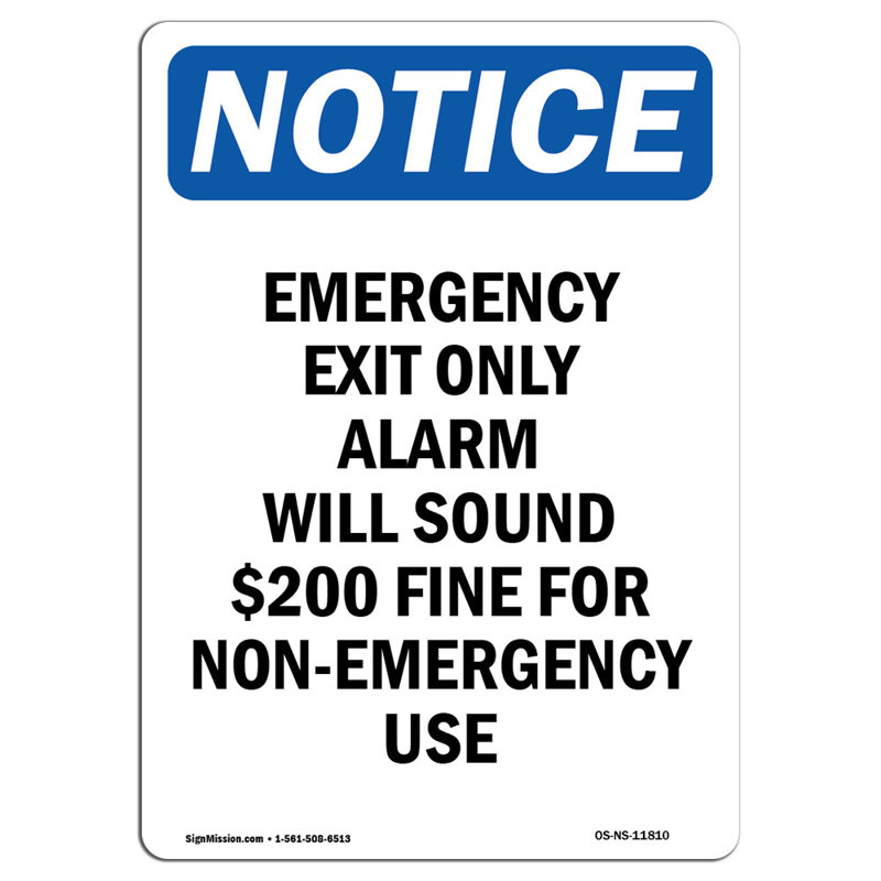 Heavy Duty Sign