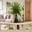 Cloison pliante 4 panneaux Royal Tropical Vintage