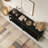 3-Tier Console Table Long Foyer Sofa Table with Storage Shelves-674655960