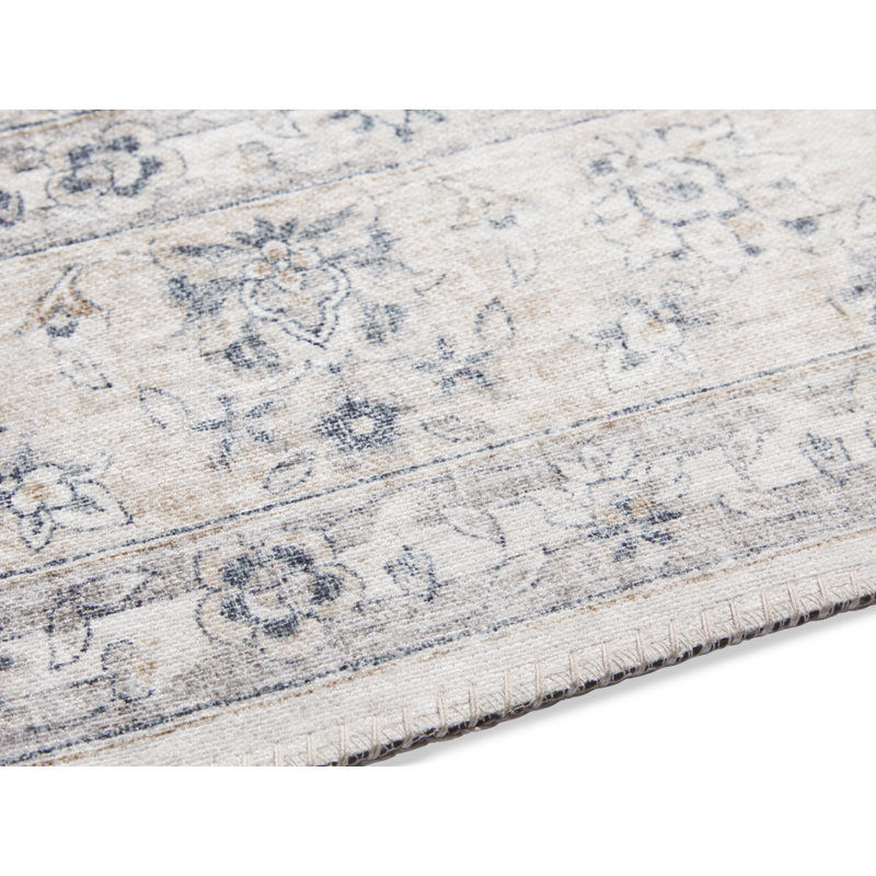 Nain Tufted Light Grey Rug, Rectangle 200 x 290cm