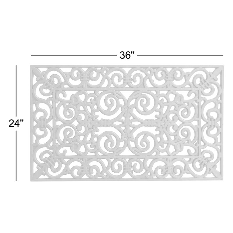 Tapis antidérapant Rumley, L 24 po x L 36 po