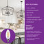 Ampoule DEL 4 watts (ensemble de 6)-89286631