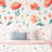 Plants & Flowers Non-Wall Damaging Wall Decal