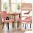 Seita Modern Velvet Wingback Tufted Solid Wood Upholstered Dining Chairs-1960794941-1960794887-1978330756