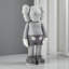 Sculpture moderne d'ours à la mode