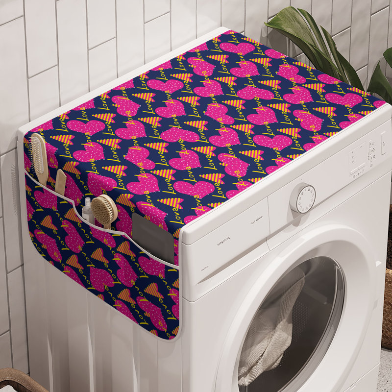 Ensemble de 2 boîtes de rangement magenta et bleu nuit East Urban Home