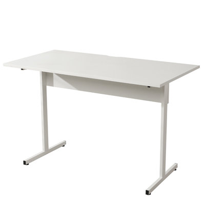 55" Computer Gaming Table Metal Base Writing Desk