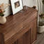 Armoire à chaussures en bois massif
