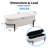 Upholstered Flip Top Storage Bench-159383958