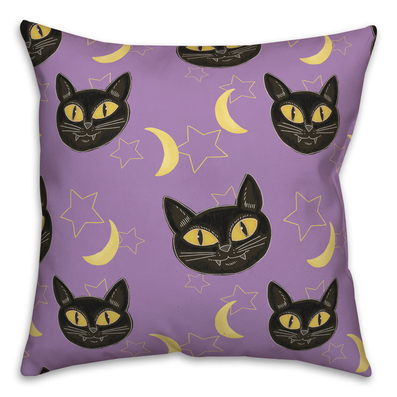  Polyester Throw Pillow, 16" x 16"