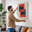Abstraction Geometric - Wrapped Canvas-844447188-844447191