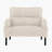 Corduroy Fabric Accent Armchair-1832679465
