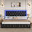 Athanasius Faux Leather Platform Bed with LED Lighting and Drawers-1356800846-1348519639