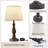 Table Lamp Set With 3 Way Dimmable Touch Desk Lamp (Bulbs Included)-371060056-386334467