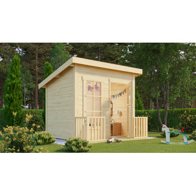 Lasita 7 x 5.5 Ft. Children's Playhouse With Plexi Glazing (19mm)