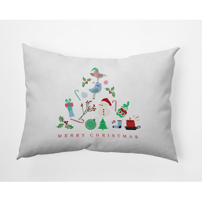 Merry Christmas Story Accent Pillow