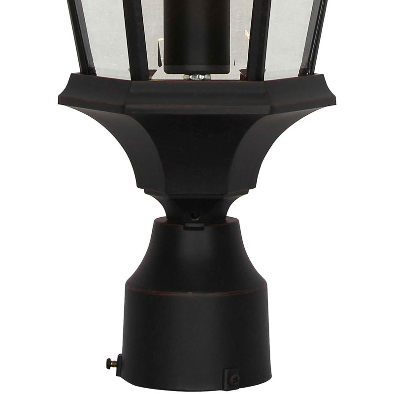 Michale Transparent Lantern Head, Imperial Black