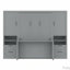 Lit escamotable mural avec placard, tiroirs et tablettes Murphy-114792203