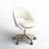 Louise Velvet Modern Task Chair with Ergonomic Design