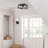 Isiah 2-Light Steel Flush Mount-690648333-690648334