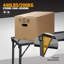 Table de bar pliante d'extérieur avec plateau en filet imperméable, table de patio portable-133044520