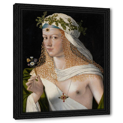 Idealised Portrait of a Courtesan as Flora (ca. 1520)