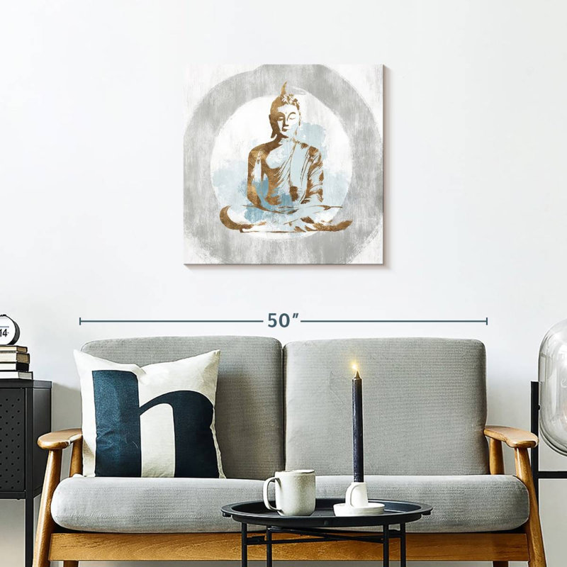 Bouddha Leisha II, H 24 po x l 24 po