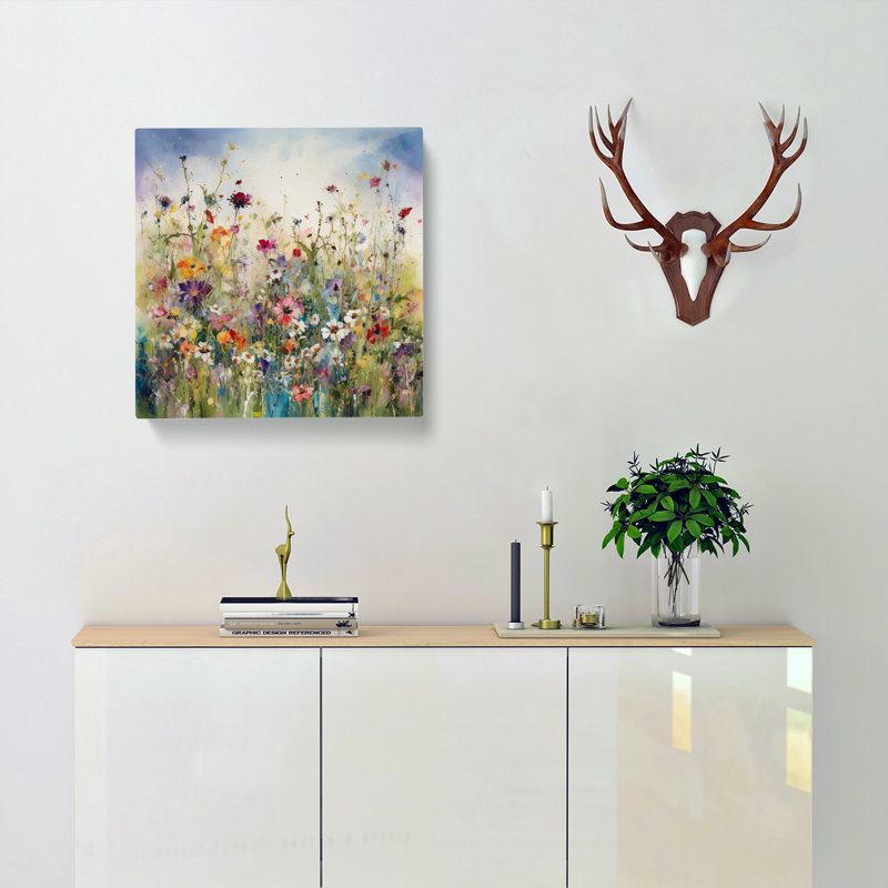 Modern Wall Art - Wrapped Canvas, 50cm H x 50cm W x 3cm D